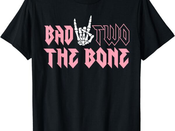 Bad two the bone birthday 2 years old birthday t-shirt