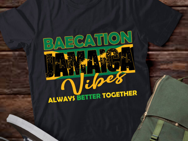 Baecation jamaica vibes matching couple vacation trip t-shirt ltsp