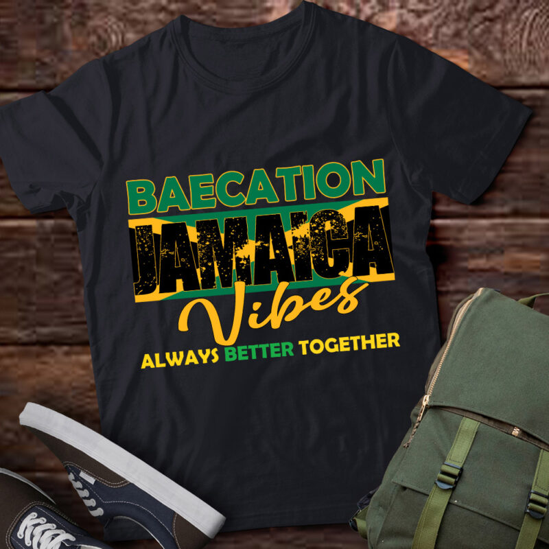 Baecation Jamaica Vibes Matching Couple Vacation Trip T-Shirt ltsp