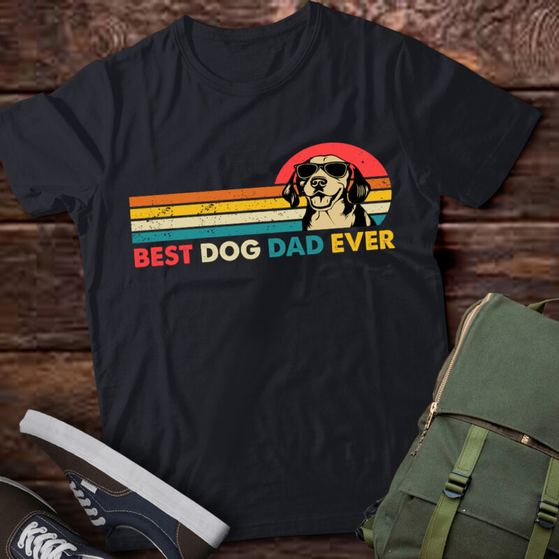 Best Beagles Dad Ever Father_s Day Gift dog Daddy For Men T-Shirt ltsp