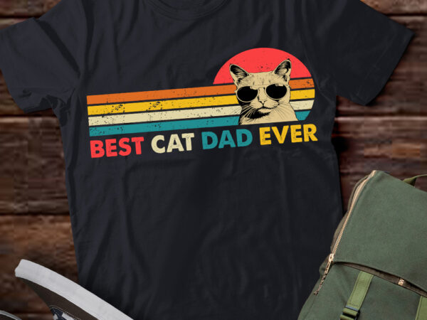 Best cat dad ever father_s day gift cat daddy for men t-shirt ltsp