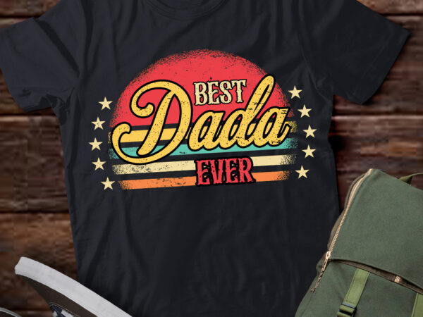 Best dada ever father_s day dada gifts vintage emblem t-shirt ltsp