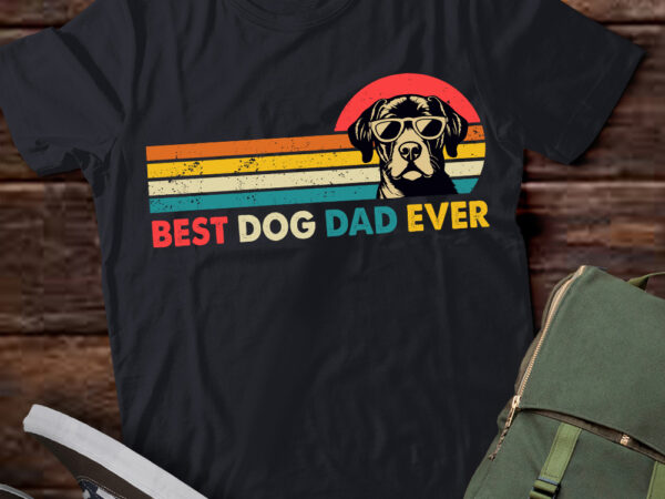 Best dog dad ever father_s day gift dog daddy for men t-shirt ltsp