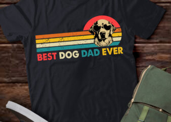Best Golden Retriever Dad Ever Father_s Day Gift dog Daddy For Men T-Shirt ltsp