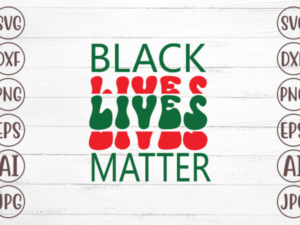 Black lives matter t-shirt design