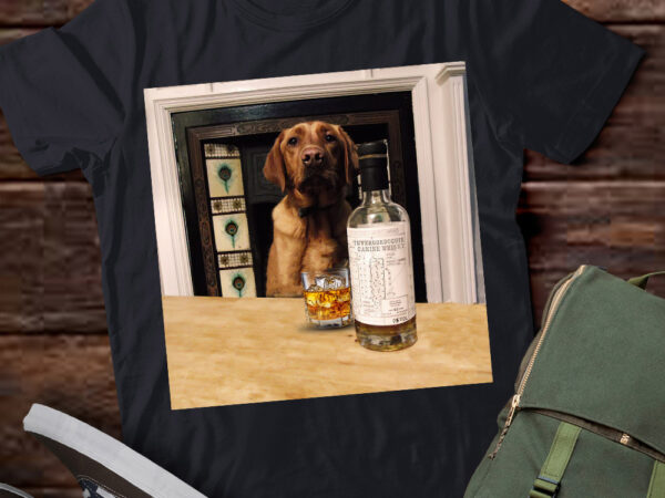 Bourbon whisky fan labrador owner dog lover t-shirt1 (1)