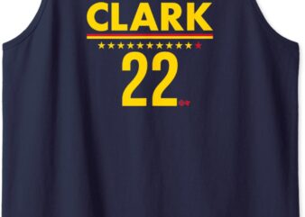 Caitlin Clark IND 22 – Indiana Basketball Tank Top