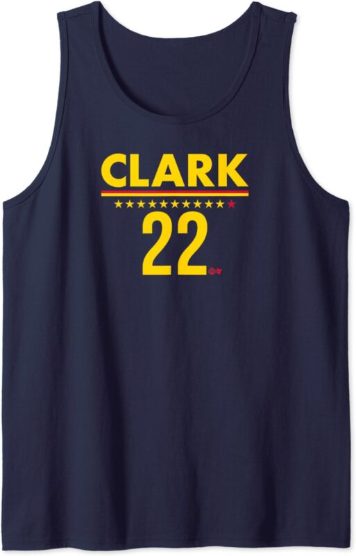 Caitlin Clark IND 22 – Indiana Basketball Tank Top