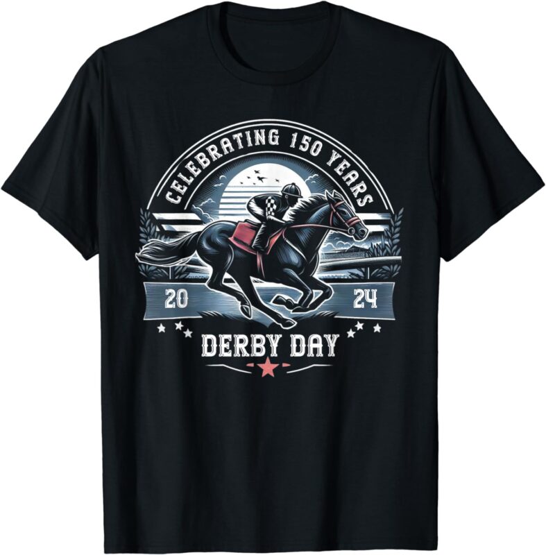 Celebrating 150 Years KY Derby Day for Women Men Vintage T-Shirt