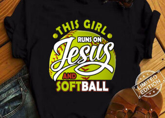 Christian softball Art For Girls Women softball Player T-Shirt ltsp