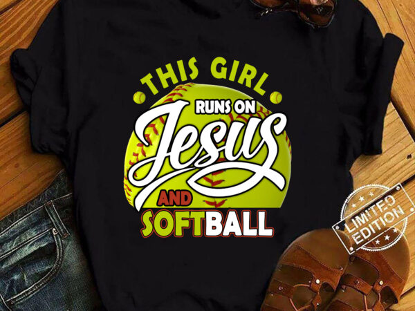 Christian softball art for girls women softball player t-shirt ltsp