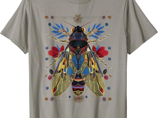 Cicada entomology lover cicada fest 2024 broods xix xiii t-shirt