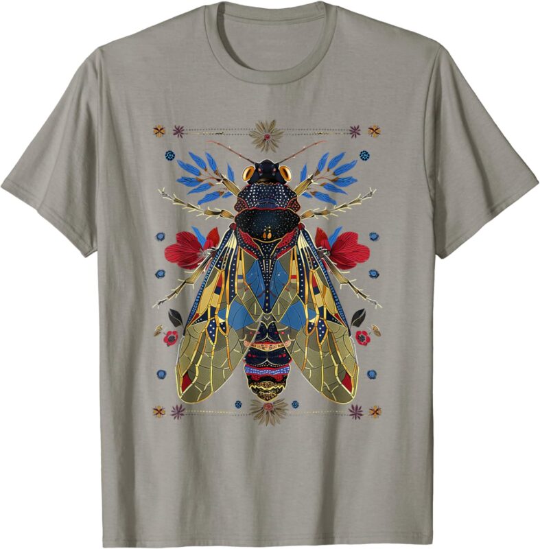 Cicada Entomology Lover Cicada Fest 2024 Broods XIX XIII T-Shirt