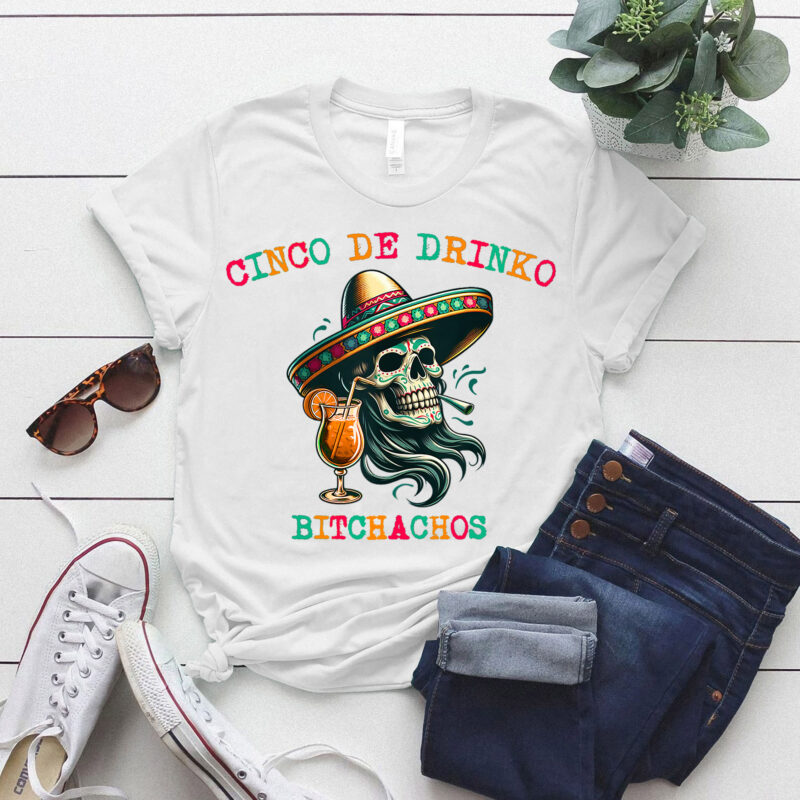 Cinco De Drinko Bitchachos Tank Top