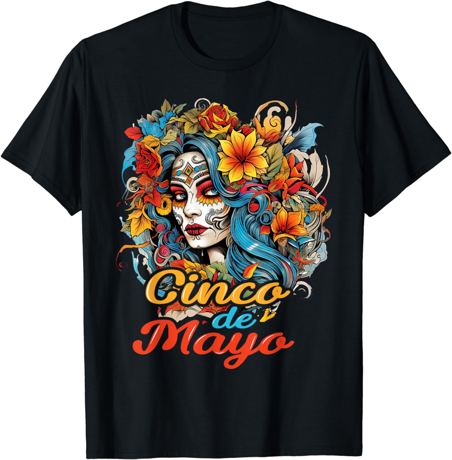 Cinco De Mayo Shirts For Mexican Girl Women Lets Fiesta 2024 T-Shirt ...