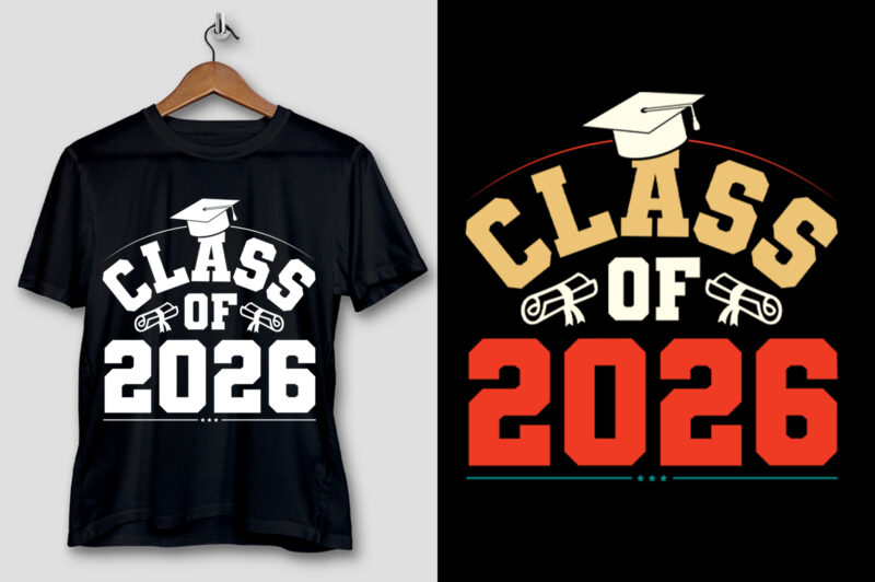 Class Of 2026 T-Shirt Design