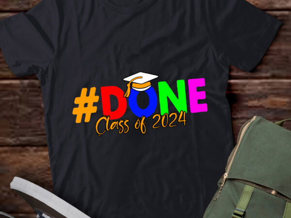 Class of 2024 shirts, graduation gifts for him family women t-shirt
