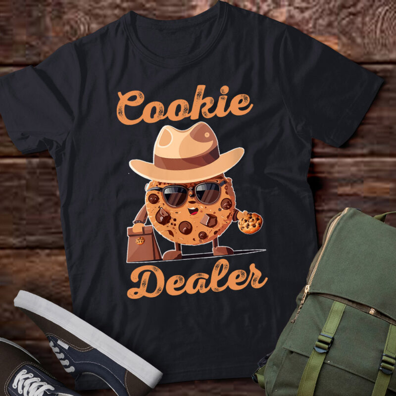 Cookie Dealer Cookie Seller Baking Cookie Crew Boys Girl T-Shirt ltsp