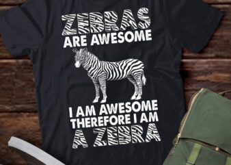 Cool Zebra Art For Men Women Kids Zebra Stripes Zebra Lover T-Shirt LTSP