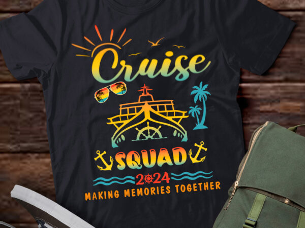 Cruise squad 2024 family vacation matching group summer t-shirt ltsp