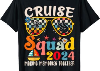 Cruise Squad 2024 Summer Vacation Matching Family Group T-Shirt