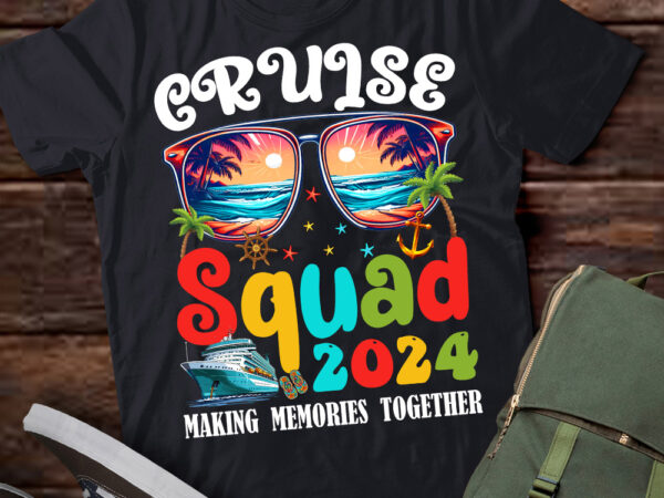 Cruise squad 2024 summer vacation matching family group t-shirt ltsp