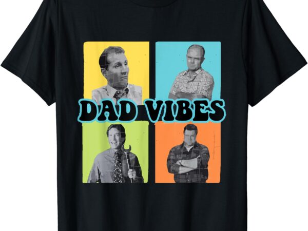 Dad vibes 90s dad vibes retro funny mens t-shirt