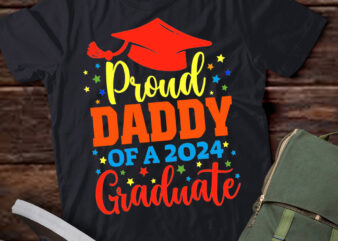 DADDY Senior 2024 Proud Dad Of A Class Of 2024 Graduate T-Shirt