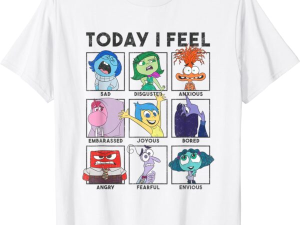 Disney pixar inside out 2 today i feel… vintage panels t-shirt