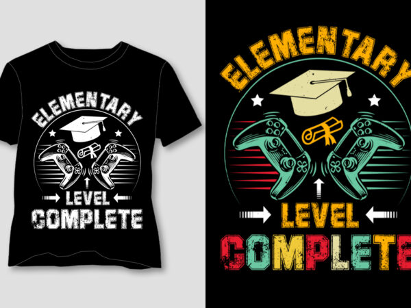 Elementary level complete t-shirt design