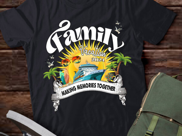 Family vacation 2024 beach matching summer t-shirt ltsp