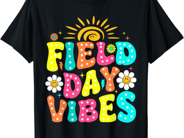 Field day vibes teacher kids boys girls field day 2024 t-shirt