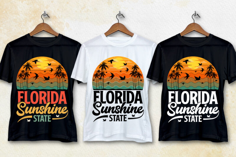 Florida Sunshine State T-Shirt Design