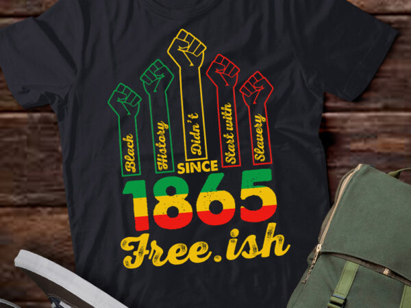 Free ish juneteenth 1865 black lives matter different races skin shirt ltsp t shirt graphic design