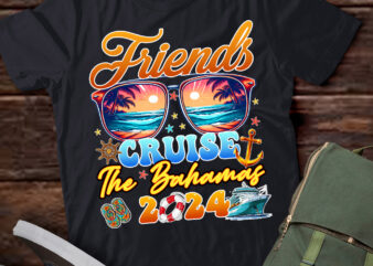 Friends Cruise The Bahamas Funny Traveling Sunglasses T-Shirt ltsp