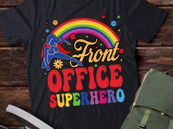 Front office superhero secretary administrative assistant t-shirt ltsp