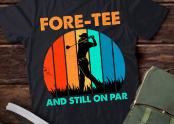 Funny 40th Birthday Golf Pun Golfing 40 Year Old Golfer Tee T-Shirt ltsp