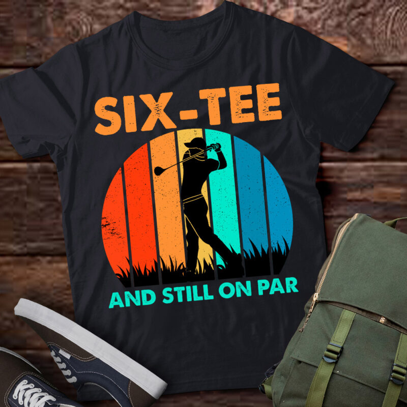 Funny 60th Birthday Golf Pun Golfing 60 Year Old Golfer Tee T-Shirt ltsp