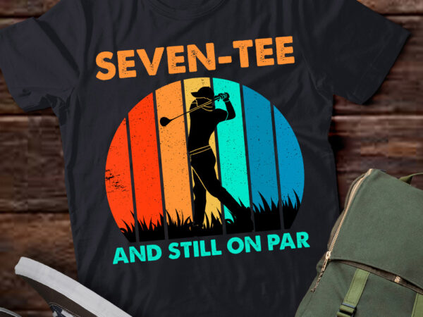 Funny 70th birthday golf pun golfing 70 year old golfer tee t-shirt ltsp