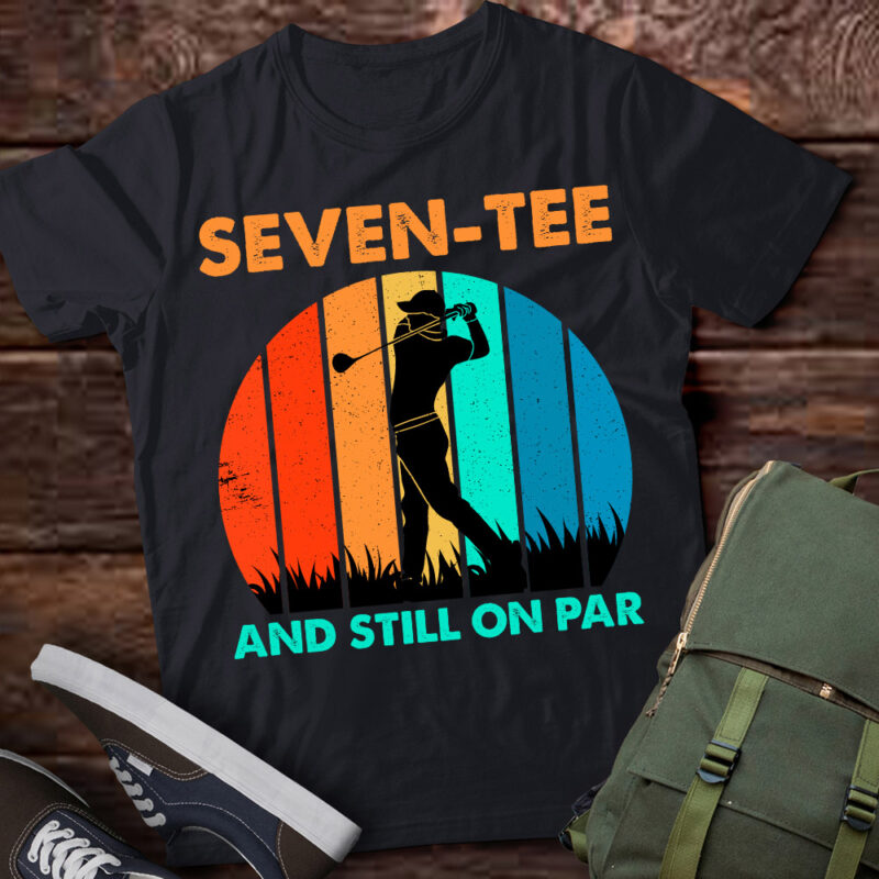 Funny 70th Birthday Golf Pun Golfing 70 Year Old Golfer Tee T-Shirt ltsp