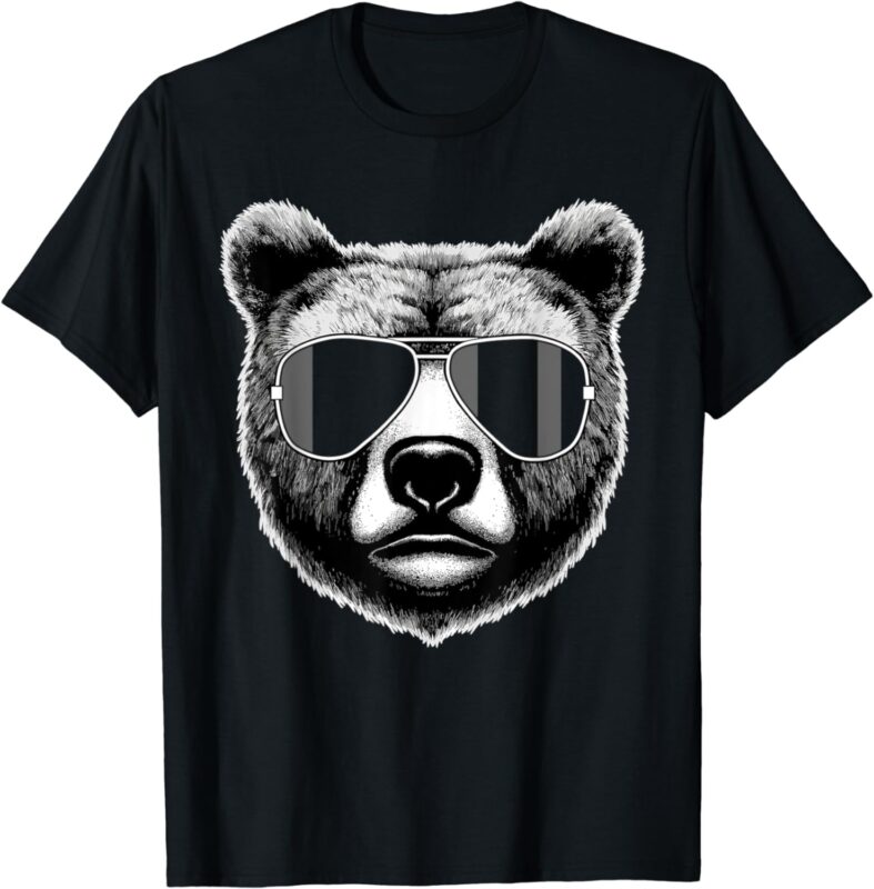 Funny Bear cool Grizzly Bear T-Shirt