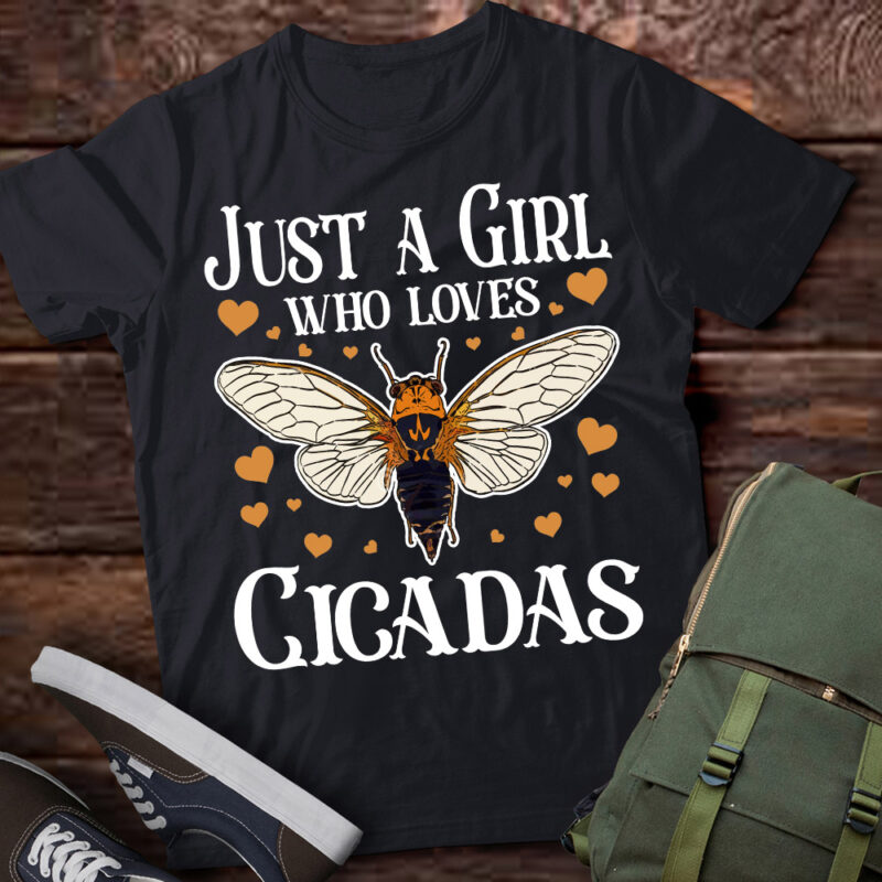 Funny Cicadas Art For Girls Kids Women Insect Lover Cicada T-Shirt ltsp