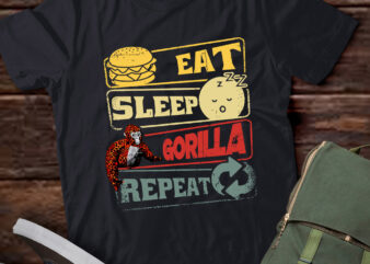 Funny Eat sleep Gorilla Decorations, Monke Tag VR Game gifts T-Shirt