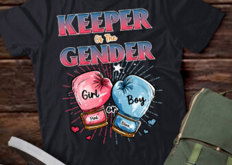 Gender Reveal Party Keeper Of Gender Boxing T-Shirt LTSP