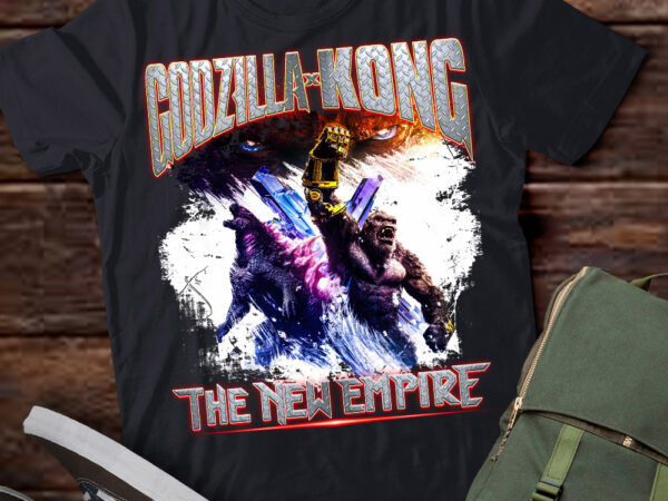 Godzilla kong new empire shirt pn-1 t shirt design template