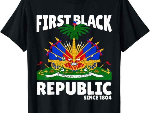 Haiti heritage since 1804 proud zoe happy haitian flag day t-shirt