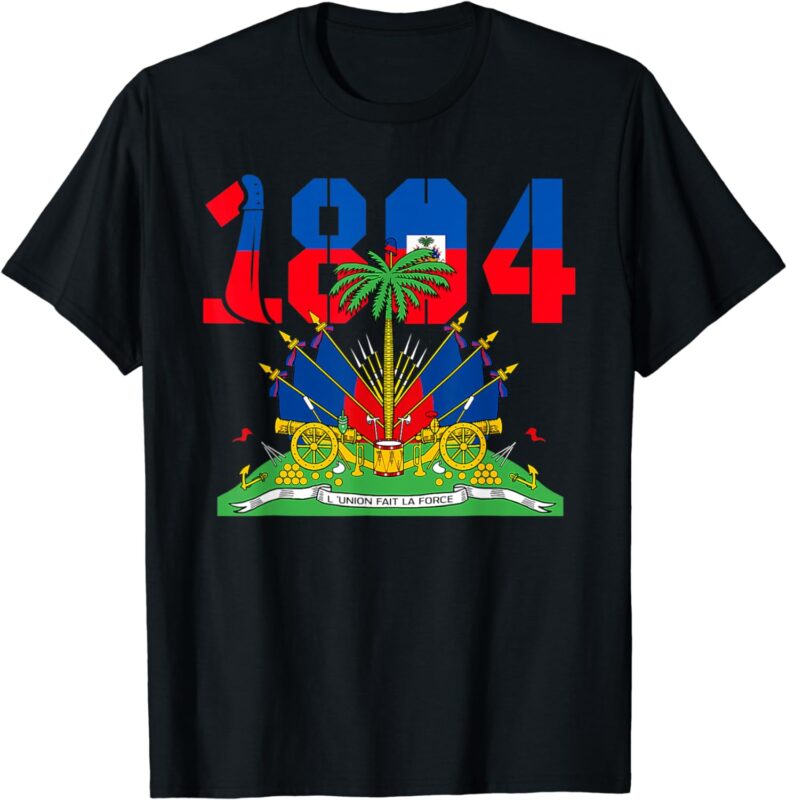 Haitian Revolution 1804 Haiti Haitian Flag Day Independence T-Shirt