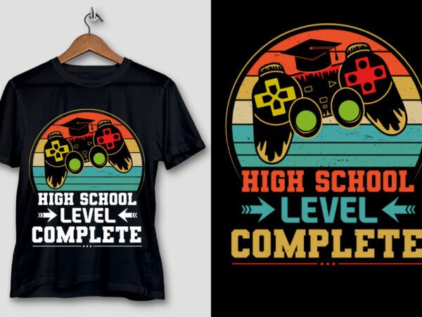 High school level complete t-shirt design