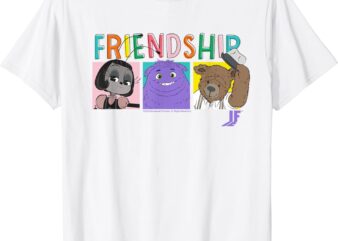 IF Movie Imaginary Friends Imagine This Squares T-Shirt