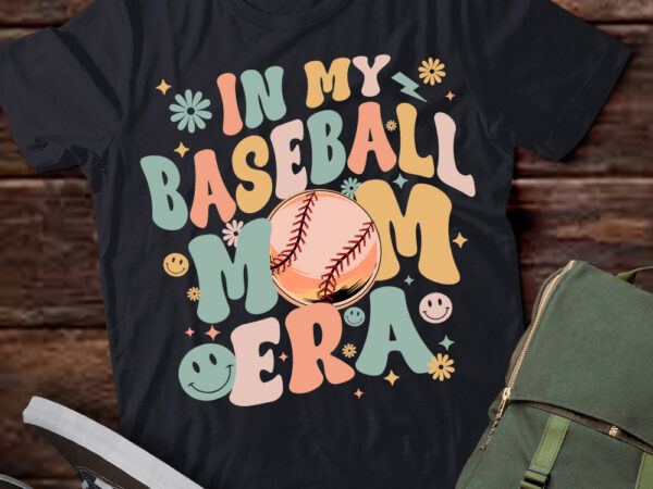 In my baseball mom era groovy baseball mom team mother_s day sweatshirt pn